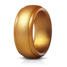 Alliance en silicone pour hommes et femmes, largeur 8 mm, tailles 7 Ă 14