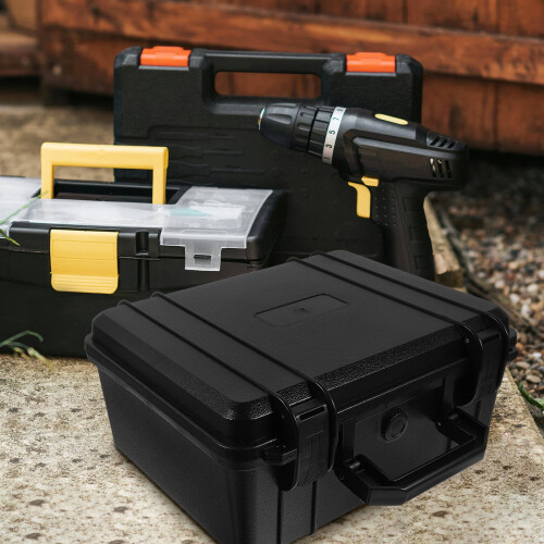 Toolbox Handle Travel Organizer Foldable Black 1
