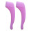 Silicone Eyeglass Strap Holder Pair 0.39x1.57 inch 1
