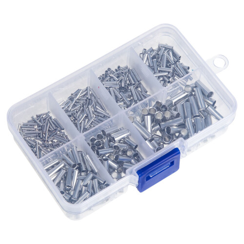 Krympslangar Ändhylsor Ferrules Kit 600 st 1