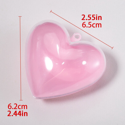 Valentine candy-shaped fillable jars for DIY sweets 6 pcs 2