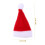 Mini cappelli di Babbo Natale per lecca-lecca, 12 pezzi 2