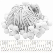 Elastic bungee cords with balls 50-pack