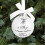 Engelornament, herdenkingsbal met veren (1 stuk) 2