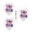 Dekorative 4. juli-ballonger, 12 tommer, 3-pakning 3