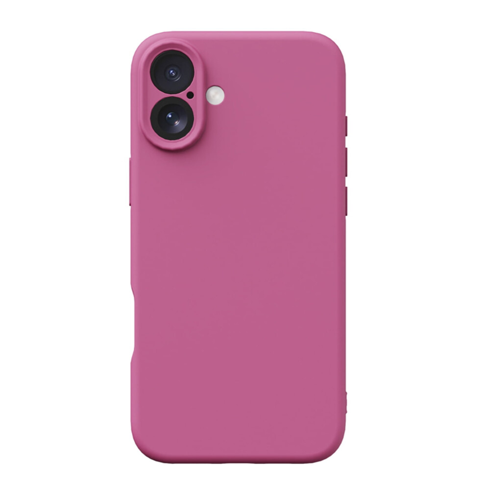 Iphone 16 Shockproof Liquid Silicone Case Rose 962125701647