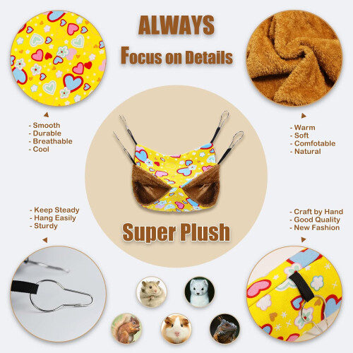 Hamac pour furets, rats, cochons d'Inde, hamsters et chinchillas 2