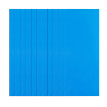 Blue PVC Pool Repair Patches Round and Square