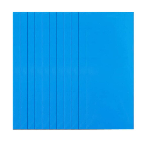 Blue PVC Pool Repair Patches Round and Square