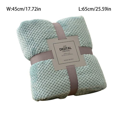 Lightweight Wool Blanket 45x65cm Knot Design 1