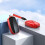 Solcellsdriven nyckelrings-powerbank 1200mAh Typ-C 5