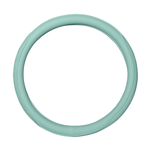 Sky Blue Thin Sports Leather Steering Wheel Cover