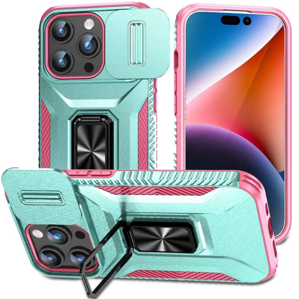 Iphone 15 Pro Max Slim Shockproof Hybrid Case Grey Green Green,Grey 968604554940