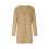 Beige strikket cardigan til kvinder 5