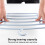 Plastic Trouser Hanger – Multi-Layer Pants Rack for Closet, Space-Saving Organizer for Pants, Belts & Ties 4