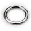 Titanium septumring 8G10G12G10mm12mm14mm sort sølv 7
