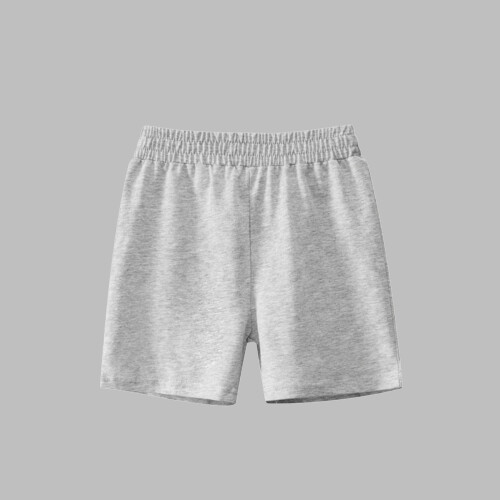 Jente-denimshorts sommer ensfarget grå4 år 1