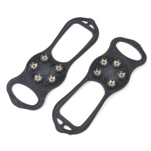 Winter snow shoe grips anti-slip ice cleats with metal