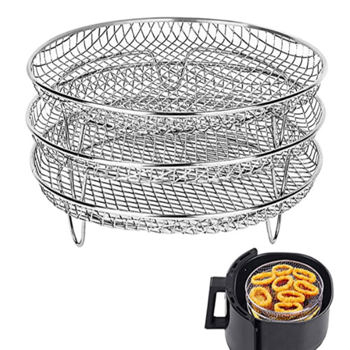 Air Rack Stainless Steel Multi-Layer Round Stackable