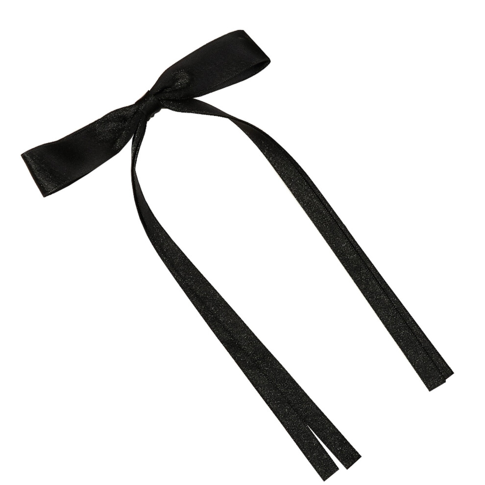 Hair Clip for Women with Tassel Ribbon Bow