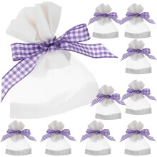 Lavender Sachet Bag Purple Rectangular Cloth 10 pcs