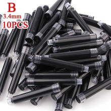 Fountain Pen Ink Refill Cartridges Suitable for 3.4/2.6 Caliber Pens for Students