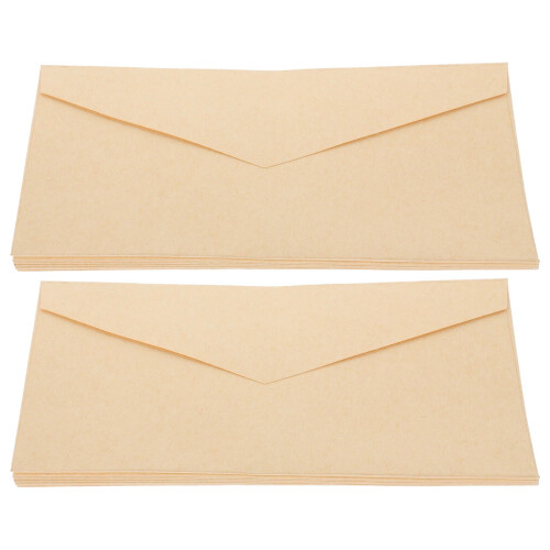 Minkissy yellow wedding envelopes decorative 10 pcs