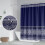 DarkSlateBlue boho bruseforhæng polyester 72x84 tommer 3