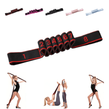 Yoga Strap and Resistance Bands with Clear Markings