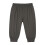 Baby-Latzhose, einfarbig, dunkelgrau 2