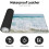 Tropisk bladspillmusematte 31,5 x 11,8 tommer sklisikker 4