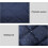 Organizer impermeabile per bracciolo del divano, 14 tasche antiscivolo 5