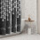Diamant Bruseforhæng Sort Gotisk Design 72x72 Tomme 4