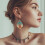 Σετ σκουλαρίκια Boho Vintage με σχήμα ηλίανθου και δάκρυ σε σχήμα σταγόνας, 10 ζευγάρια 3