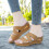 Sandals dingeacha bróidnithe il-dhathacha do mhná, leithead leathan 2