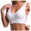 Dames sportbeha zonder beugel van mesh, set van 3 4