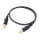 18AWG ίσια κεφαλή 5.5x2.5mm έως 5.5x2.5mm καλώδιο τροφοδοσίας, αρσενικό σε αρσενικό καλώδιο 1