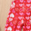 Roter Baby-Mädchen-Jumpsuit mit Valentinstag-Print 7