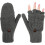 Vinterfingerlösa handskar i ull, stickade, konvertibla flip-tops 8