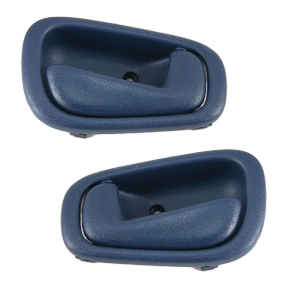 Car Door Handle Interior Front/Rear Left/Right 2Pcs Blue 9066521645374