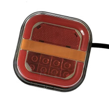 Square LED License Plate Light High Intensity Universal Fit