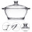 Glass Stockpot with Double Handles 1 Set 4