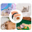 Sushi-shaped hamster warm bed nest cave for dwarf hamsters 3