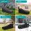 Capa impermeável e resistente para espreguiçadeira de jardim - Preta, 78 x 29,5 x 31,5 polegadas (198 x 75 x 80 cm). 4