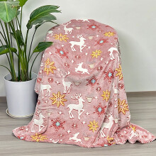 Tupukom Christmas Flannel Blanket 59.84 x 50 Inches