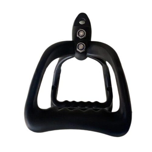 Accessoire pour machine à câble, barre de traction LAT, poignée double en D