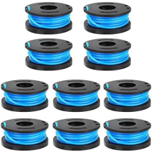 8Ft 0.065" Replacement Trimmer Line Spool Compatible with Craftsman 071-74815, 071-71816, 071-74324 – Auto Feed Twisted Spiral Line, 10 Pack