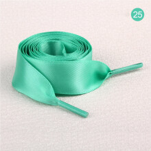 Satin Ribbon Shoelaces 3/4 inch Wide 2 Pairs 47.24 inches
