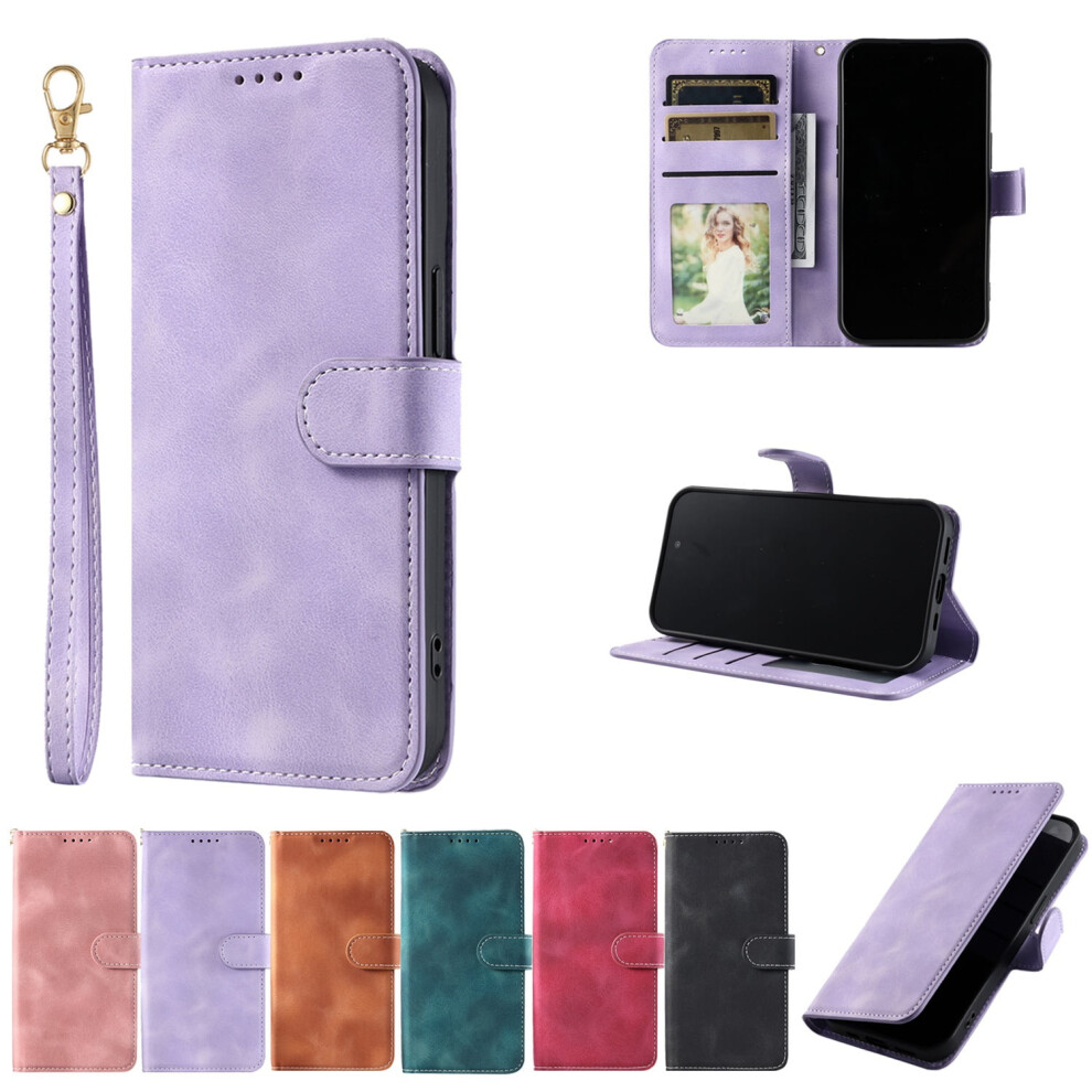 Leather Wallet Phone Case For Iphone 16 Pro Max To Iphone 9122141711339