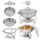 Stainless Steel Chafing Dish 5 Quart Full Size 2